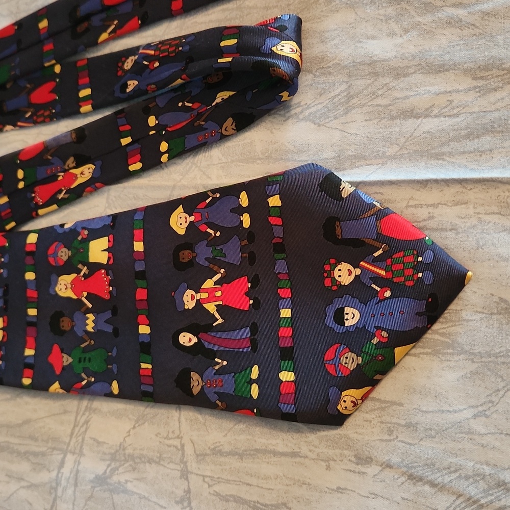 "Save the Children of the World" Tie